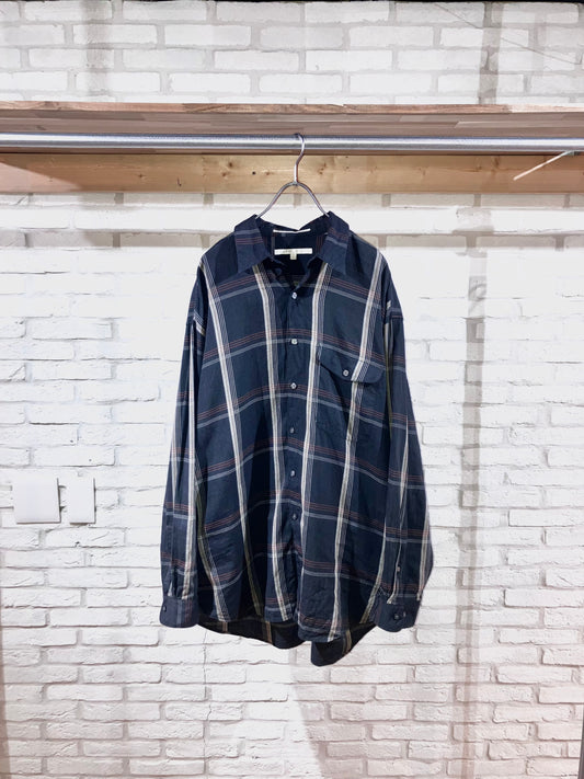 "PERRY ELLIS" Old Check Shirt