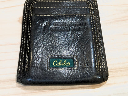 "Cabela's" Old Leather Card Case