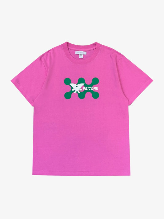 PE.°CORE NAVI TEE PINK