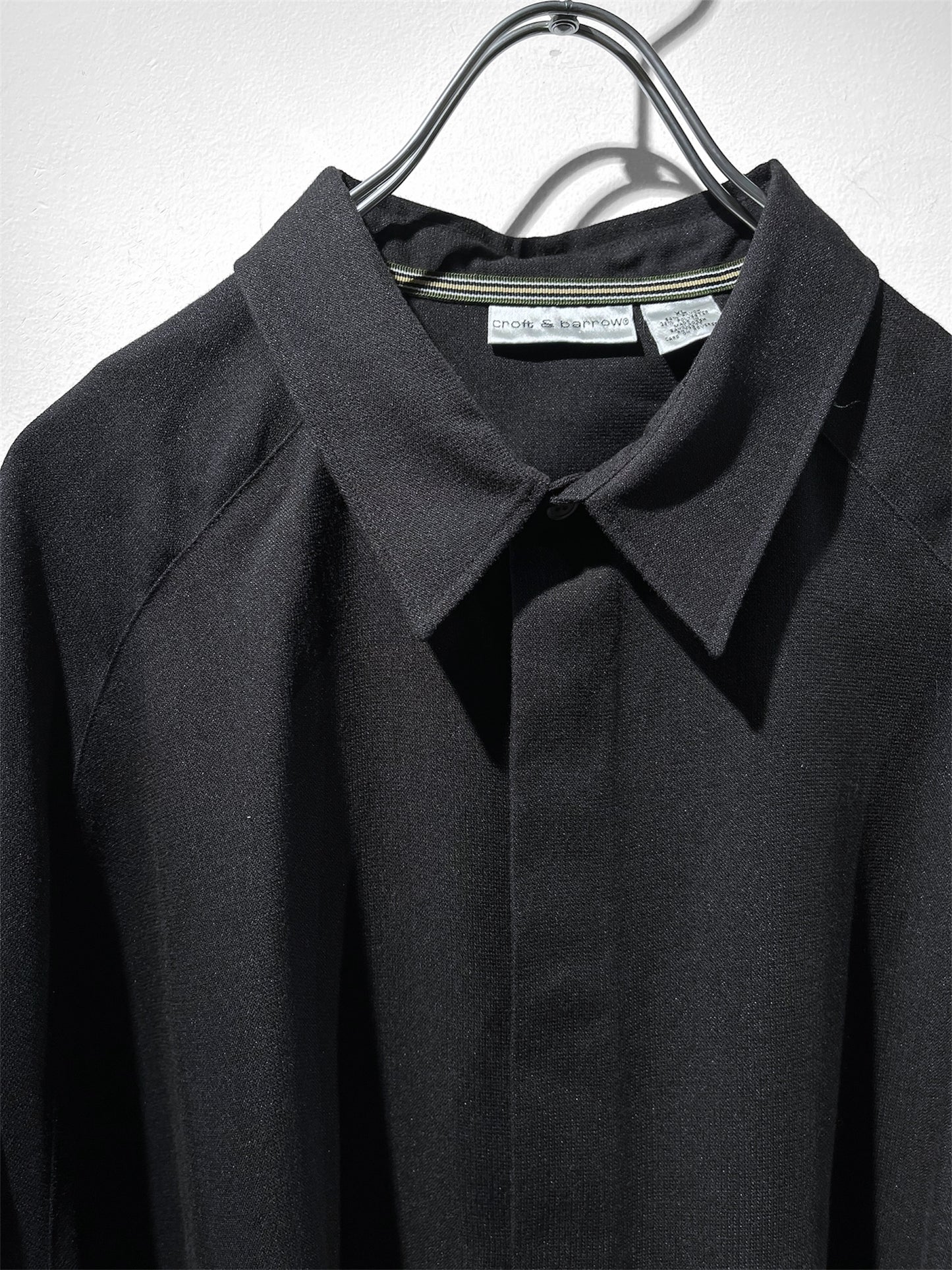 croft&barrow shoulder line raglan shirt