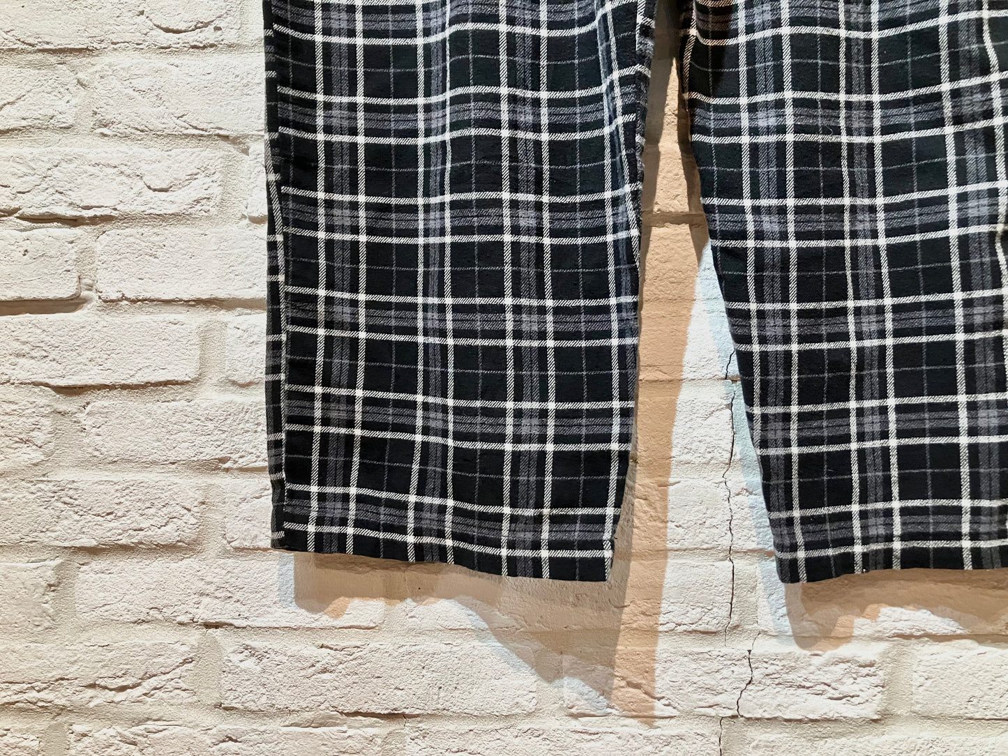 00s Flannel Check EZ Pants