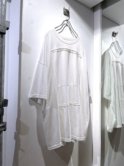 REMAKEBYK CUT OUT TEE big box silhouette