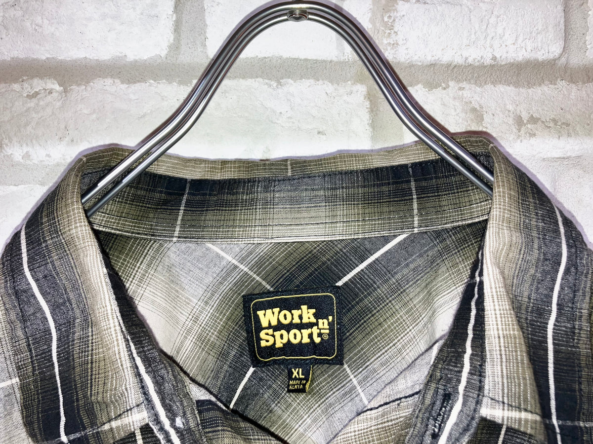 00s Ombre Check Shirt