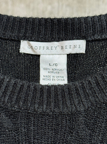 GEOFFREY BEENE Cable Sweater