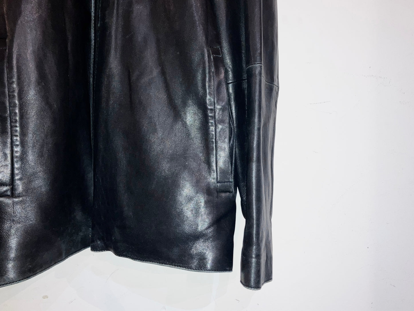 "claiborne" 00s Lamb Leather JKT