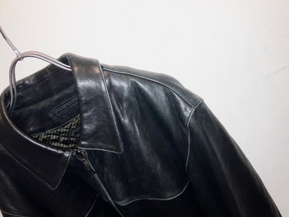 "claiborne" 00s Lamb Leather JKT