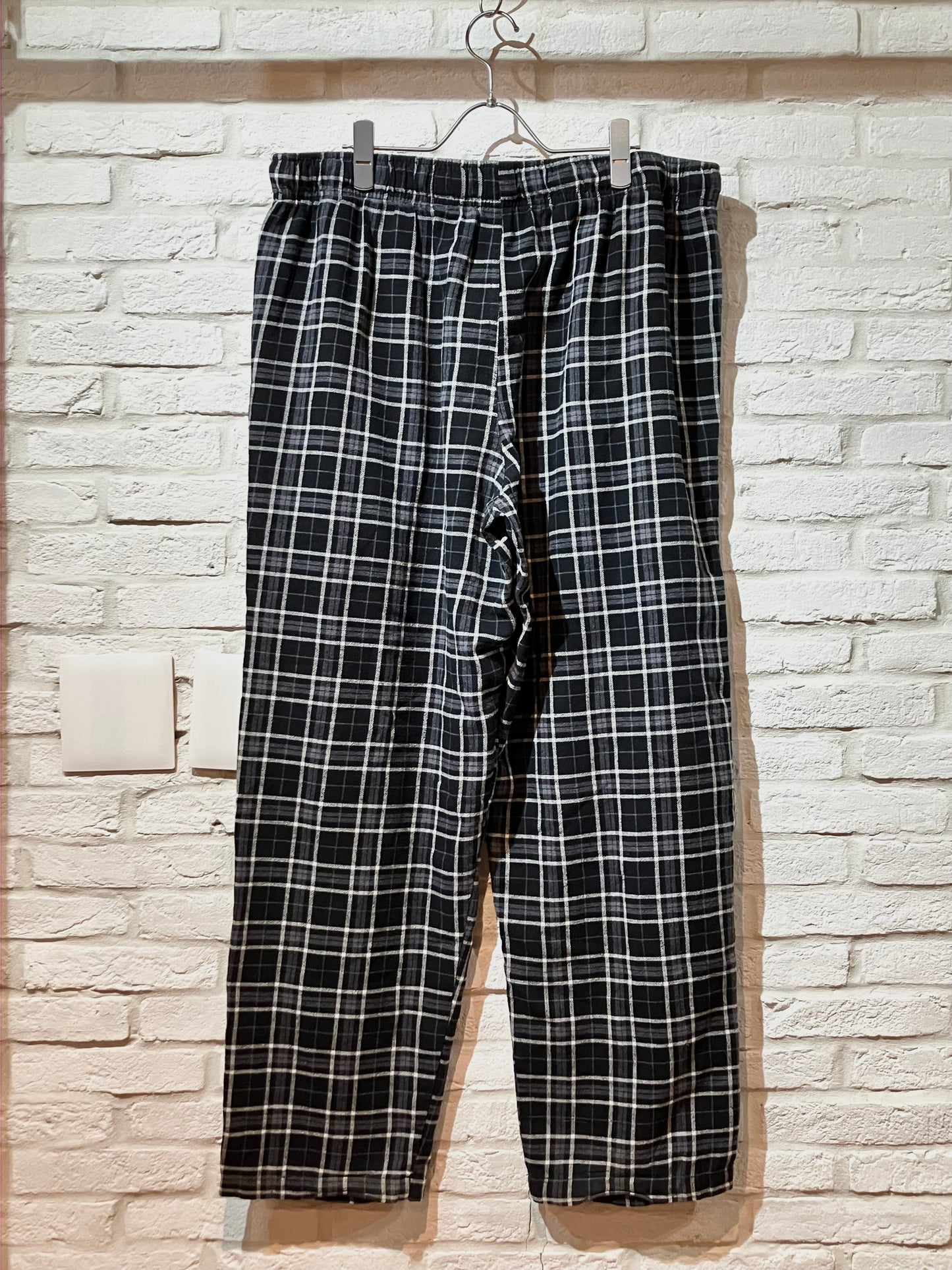 00s Flannel Check EZ Pants