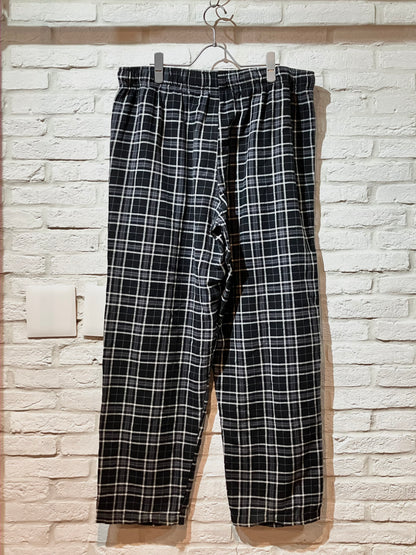 00s Flannel Check EZ Pants