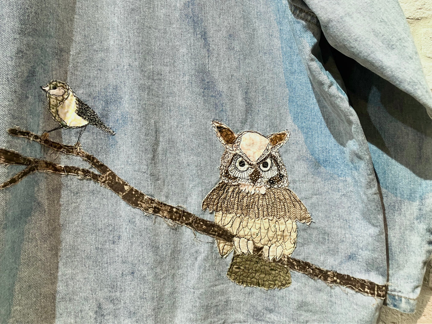 Old Embroidery China Denim JKT