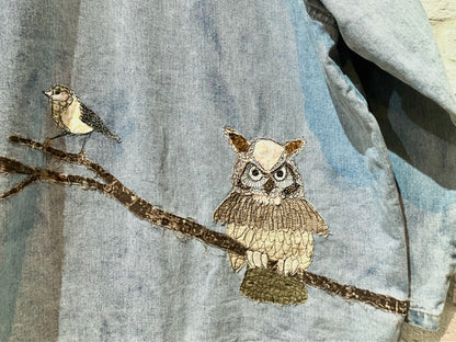 Old Embroidery China Denim JKT