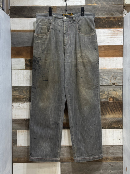 00s Evolve 5 Wide Denim Pants