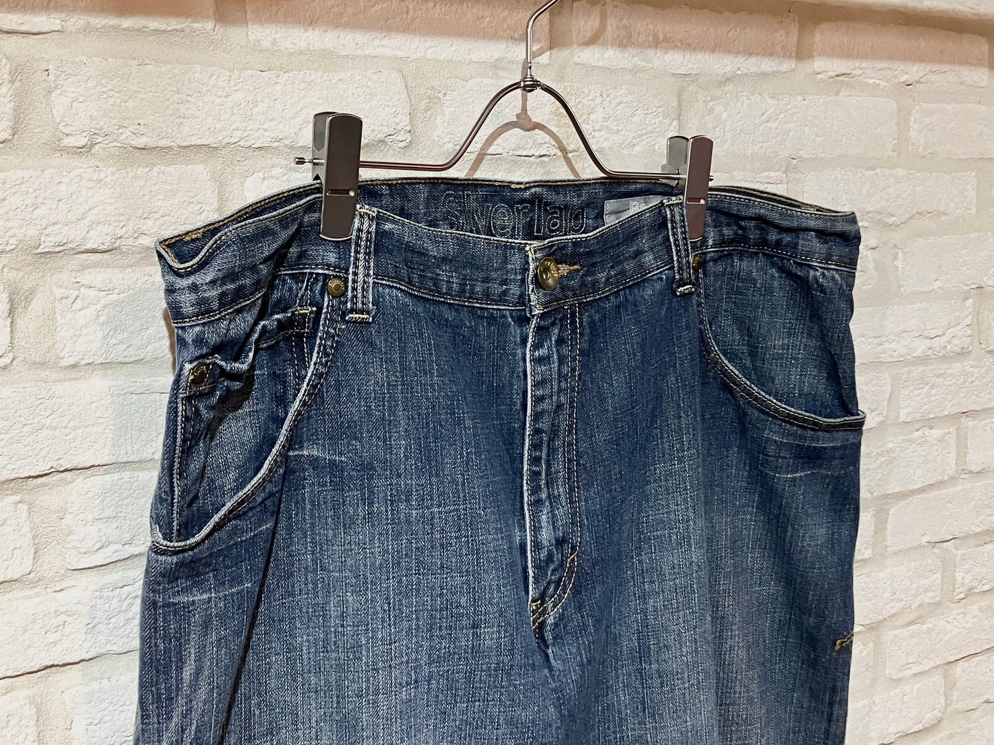 "SILVER TAB" 00s Wide Denim Pants