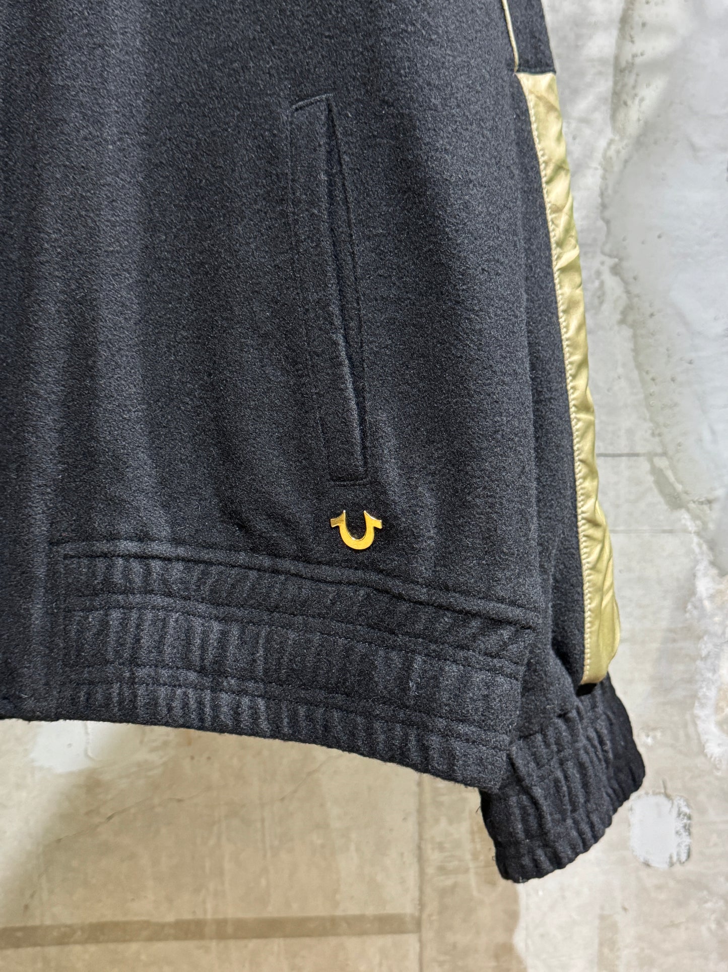 True Religion Wool Varsity Jacket