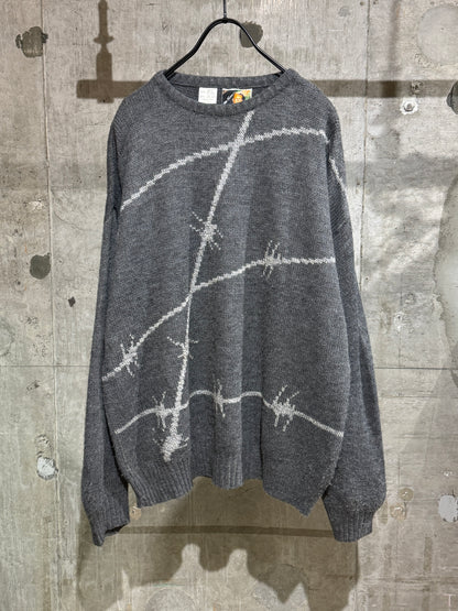 Vintage Mr. Rodia Barbed Wire Sweater