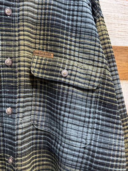 Old Shadow Plaid Flannel Shirt
