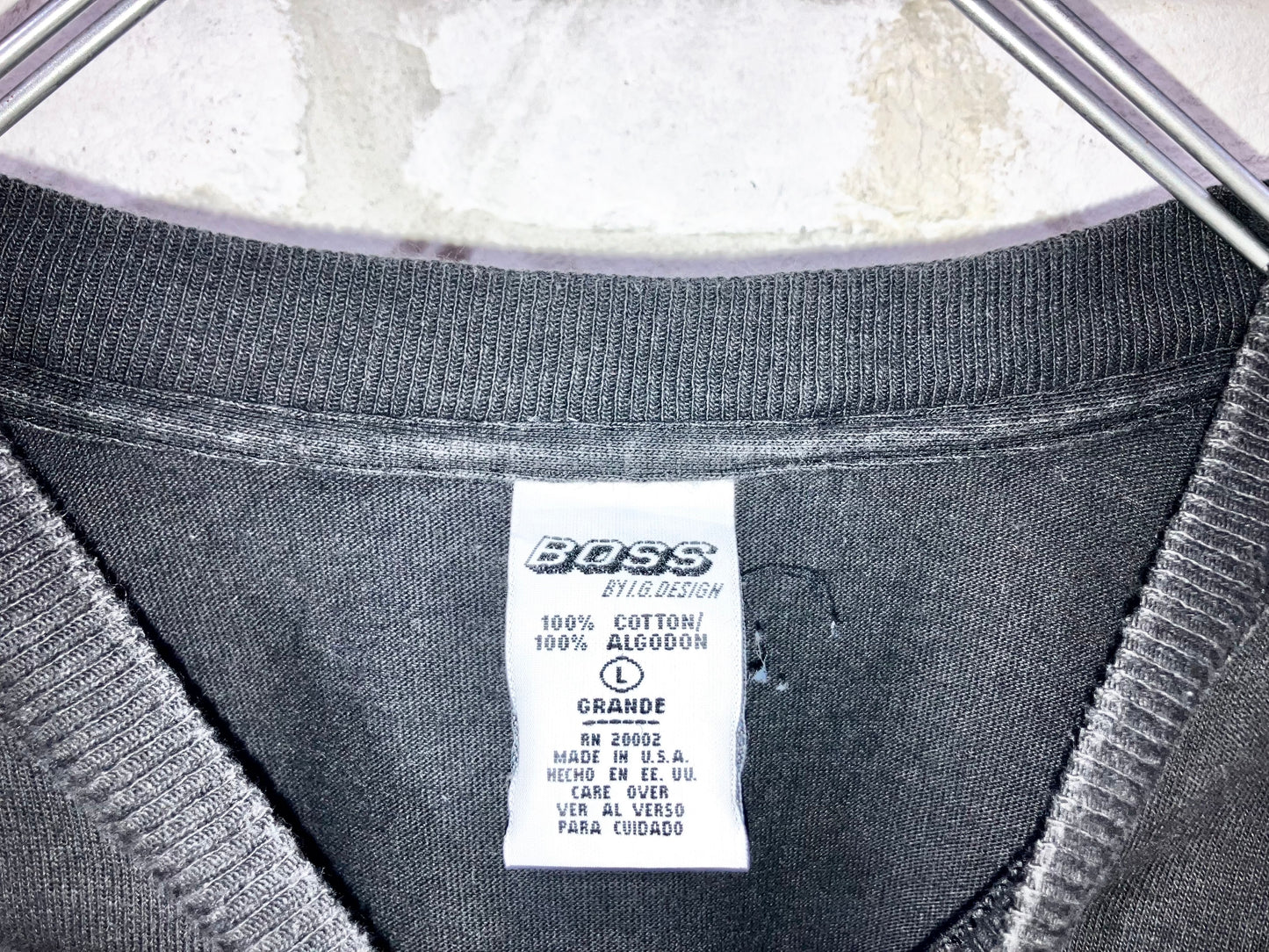 "BOSS" Old Printed Tee