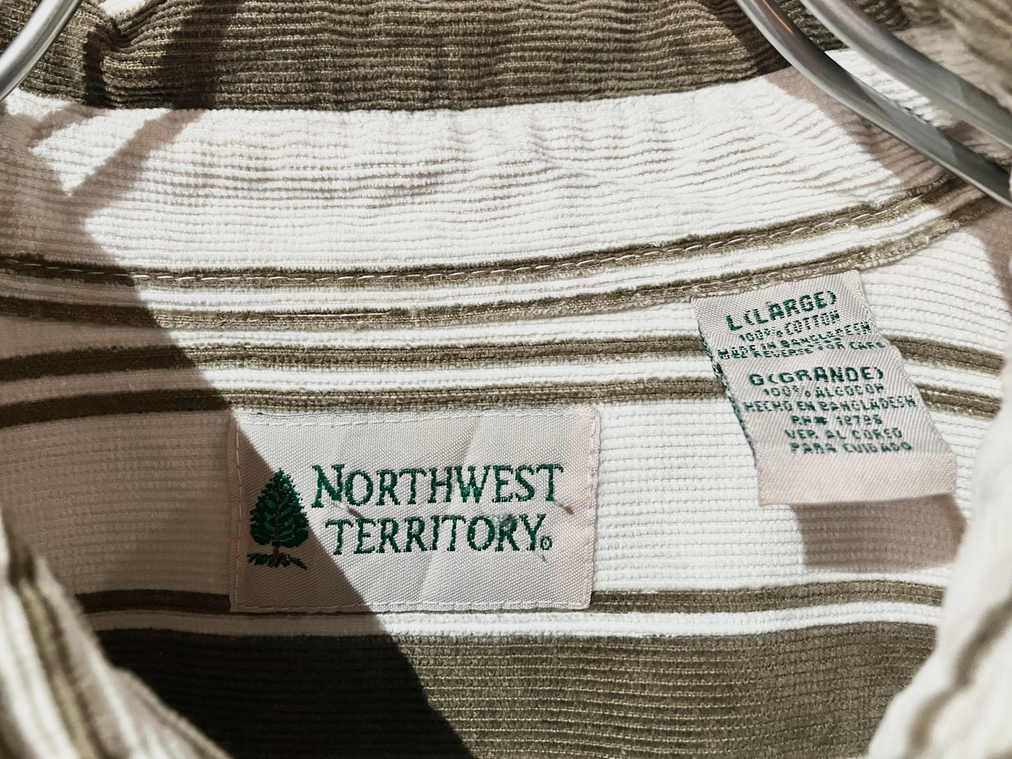 Old Stripe Couduroy Shirt