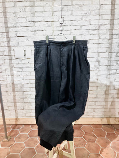 "smash" Old Superwide Linen Slacks