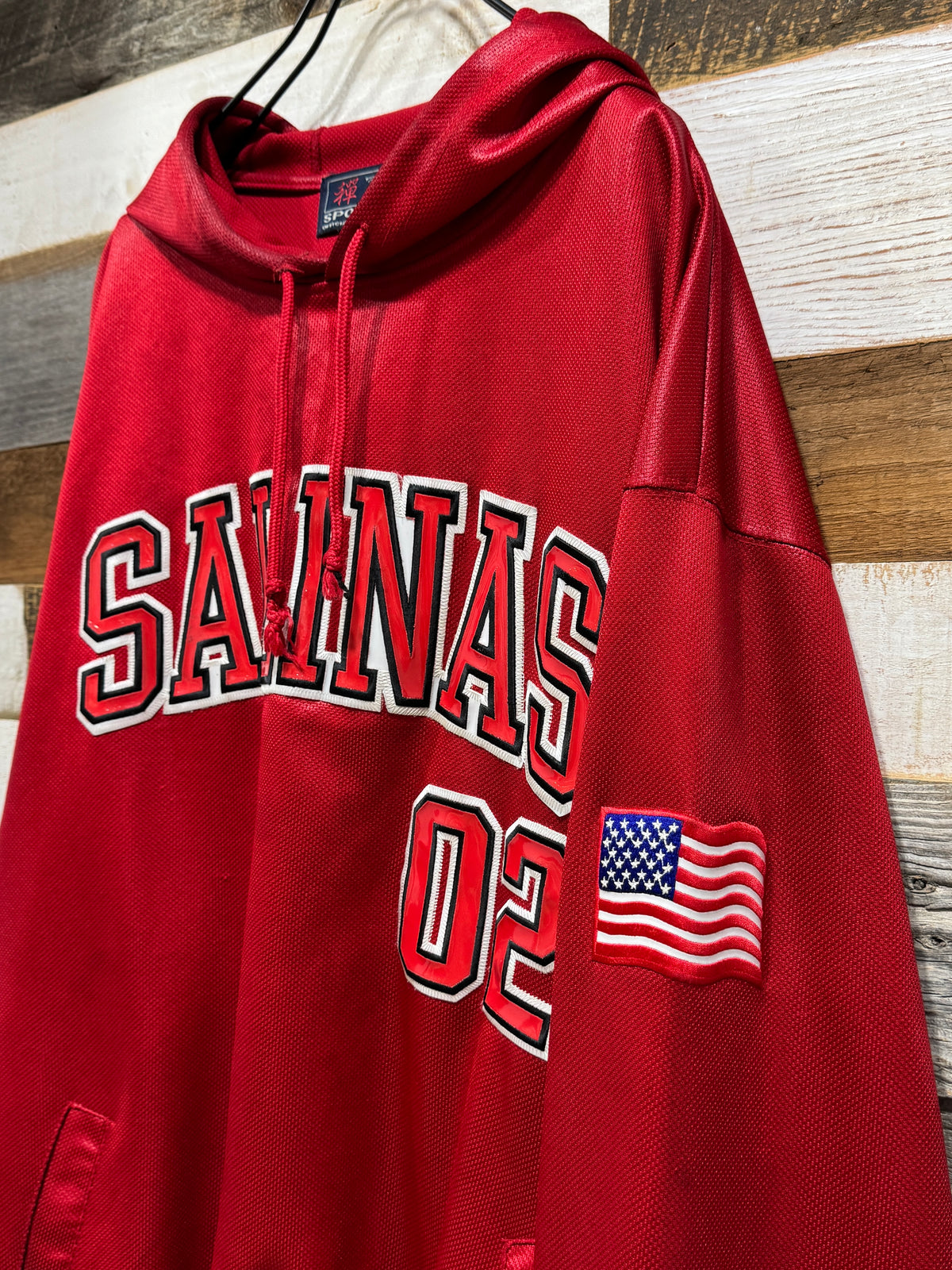 00s ZEN SPORT Varsity Hoodie