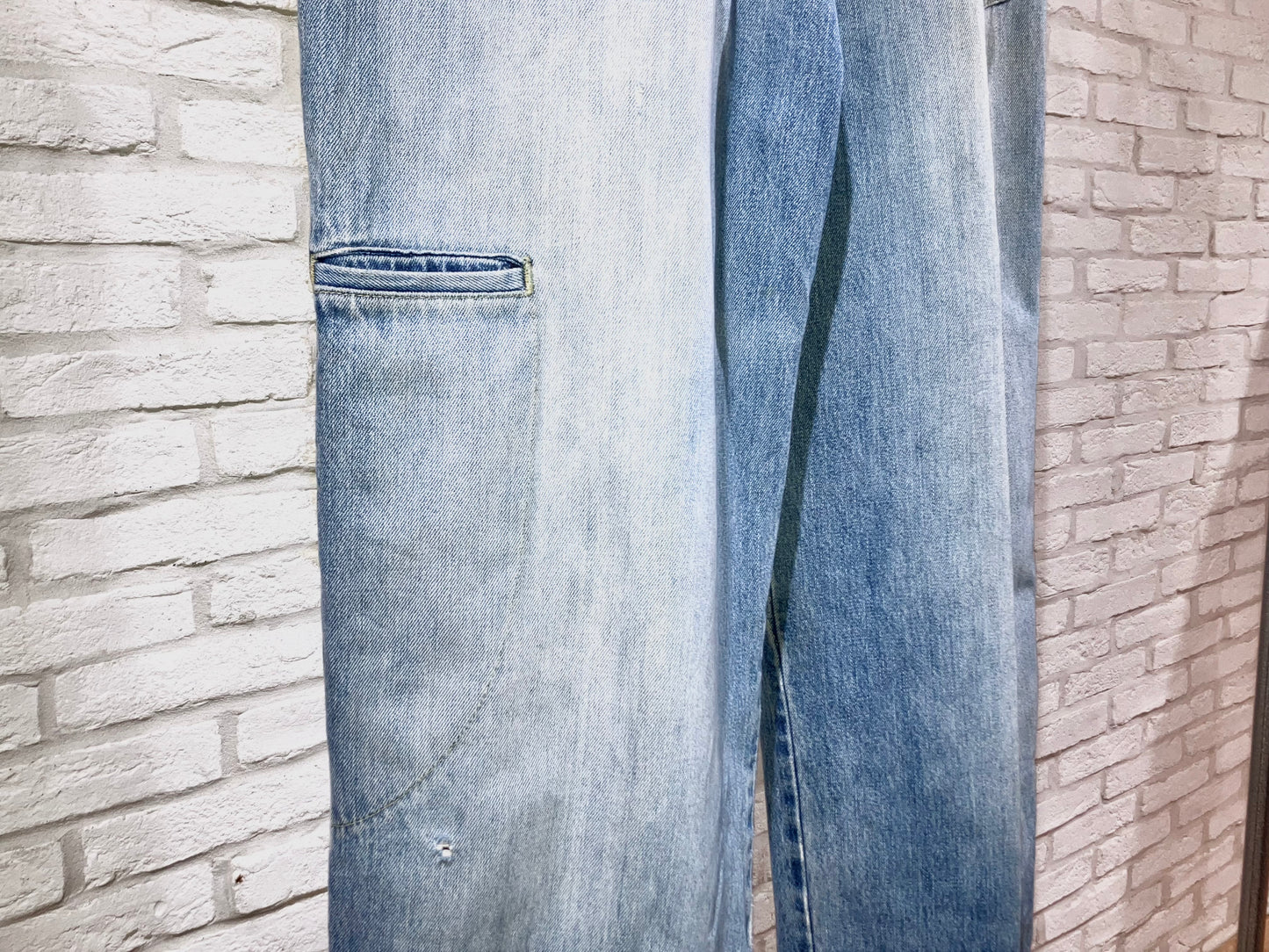 "MARITHE + FRANCOIS GIRBAUD" Old Design Wide Denim Pants