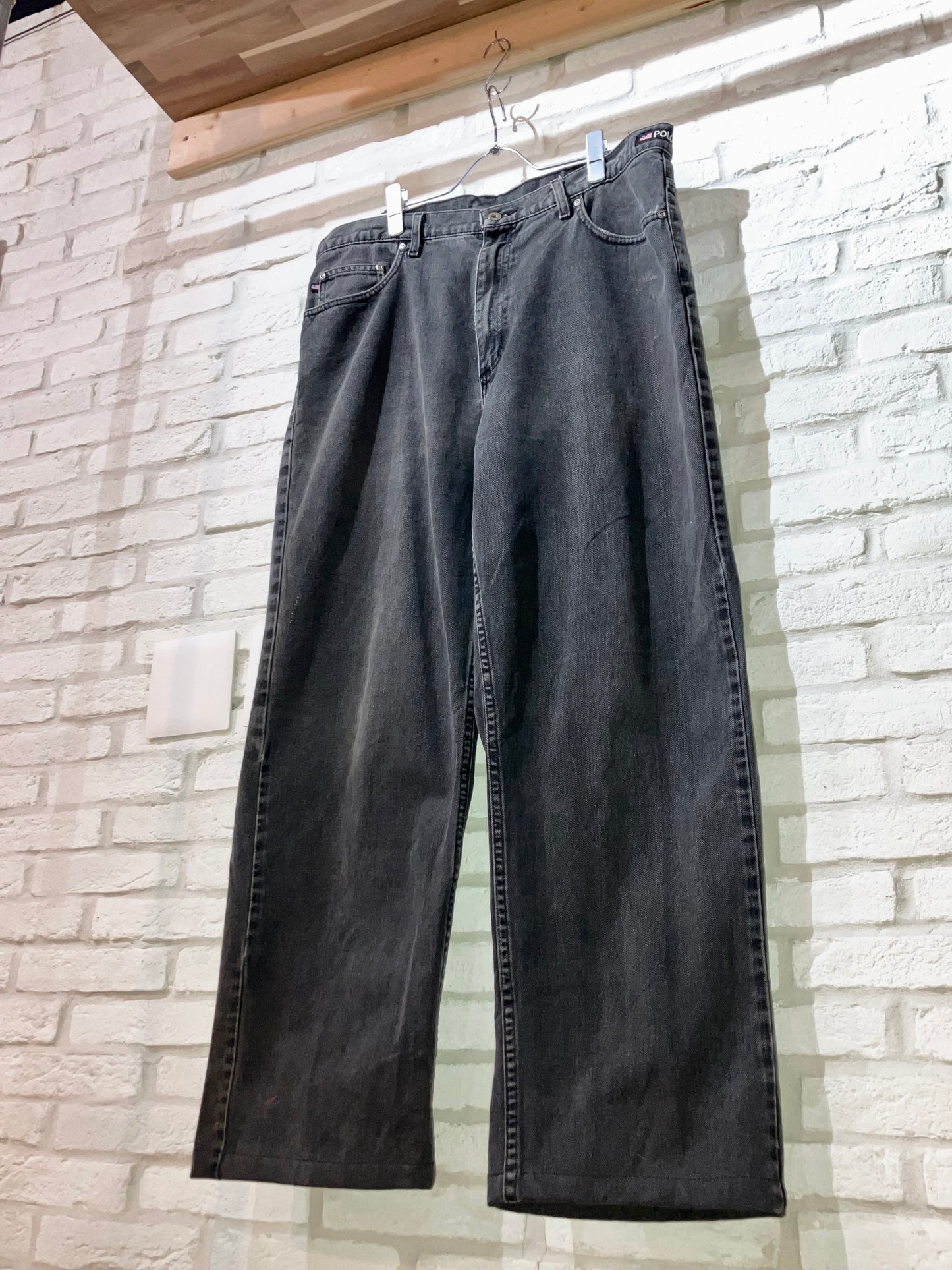 "POLO JEANS CO" Old Wide Denim Pants