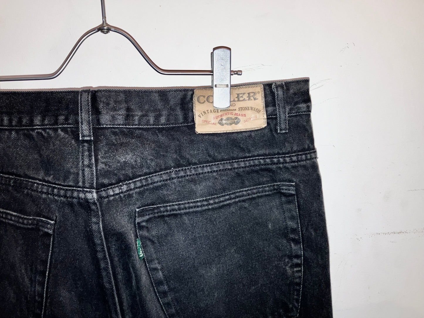 Old Wide Denim Pants