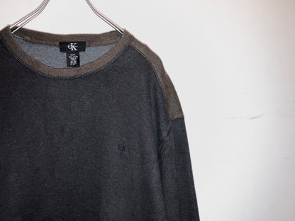 "CK Calvin Klein" 00s Design Rib Tops