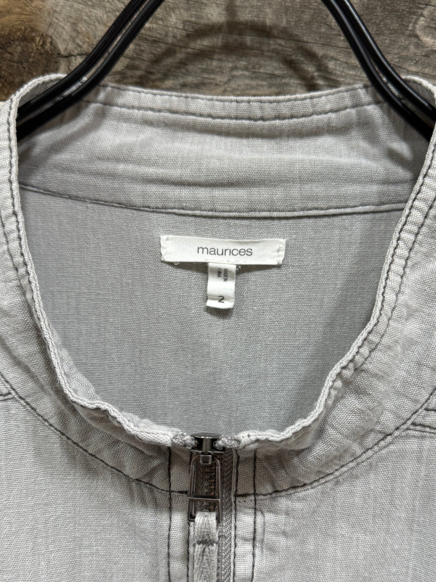00s Light Weight Linen Multi Pocket Jacket
