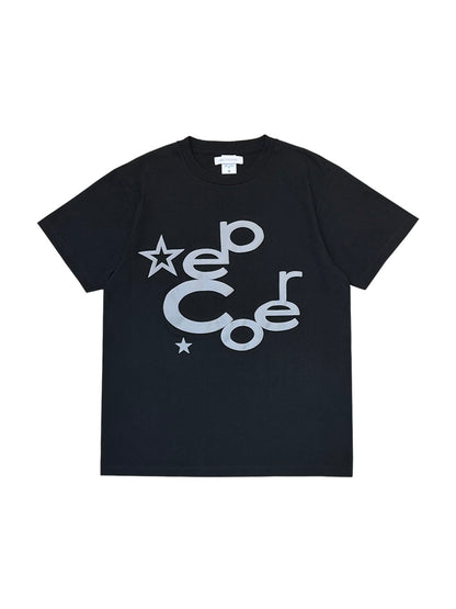 FOAM LOGO TEE (BLACK)
