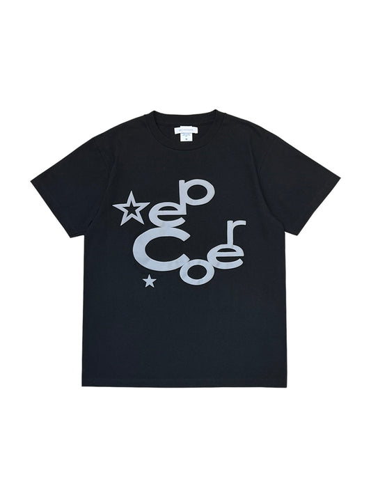 FOAM LOGO TEE (BLACK)