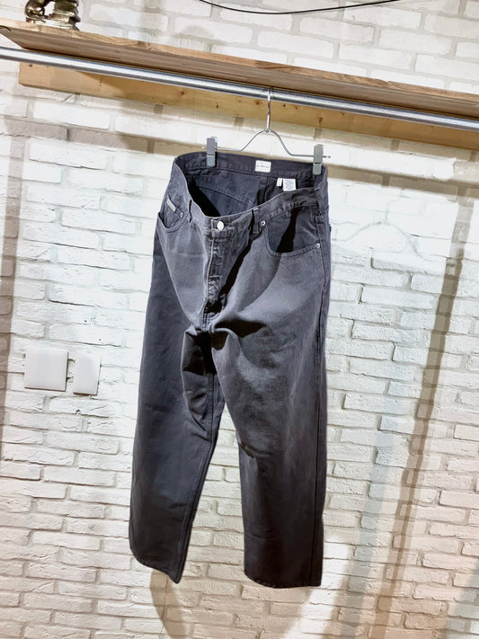 "CK Calvin Klein" 00s Color Denim Wide Pants
