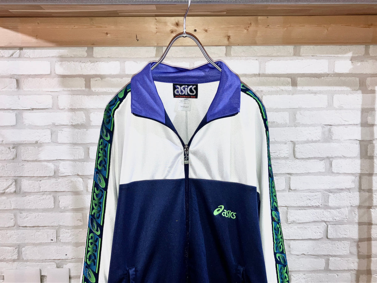 "asics" Old Design Track JKT