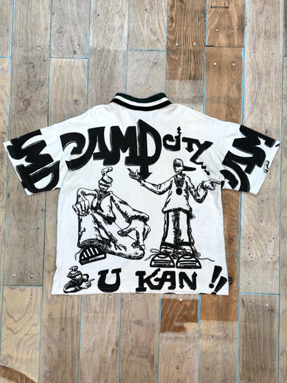 Old "CAMP CITY U KAN !" Polo Shirt