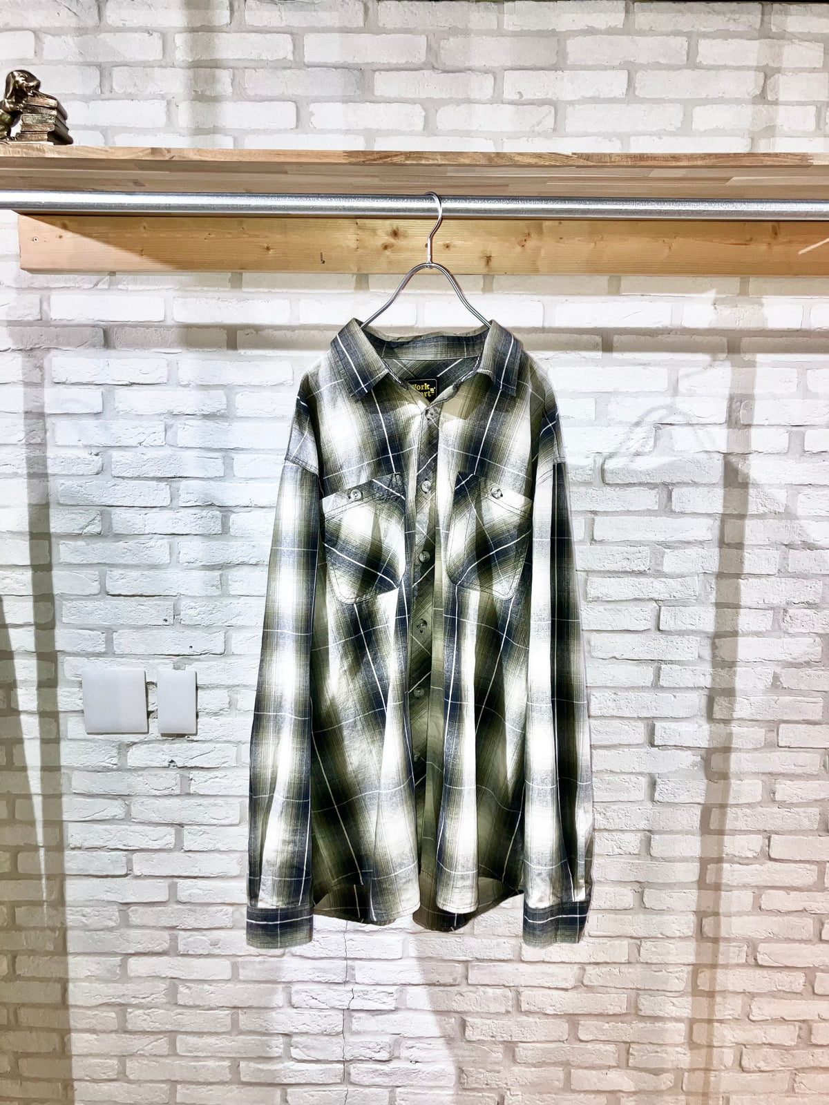 00s Ombre Check Shirt