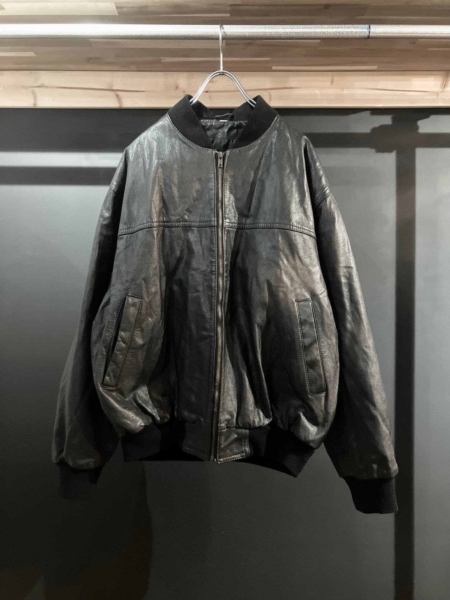Old Leather Bomber JKT