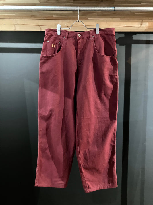 bootleg "TOMMY HILFIGER" Old Color Wide Pants"NOS"