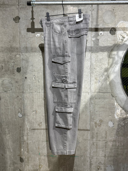 Grey 11 Pocket Cargos