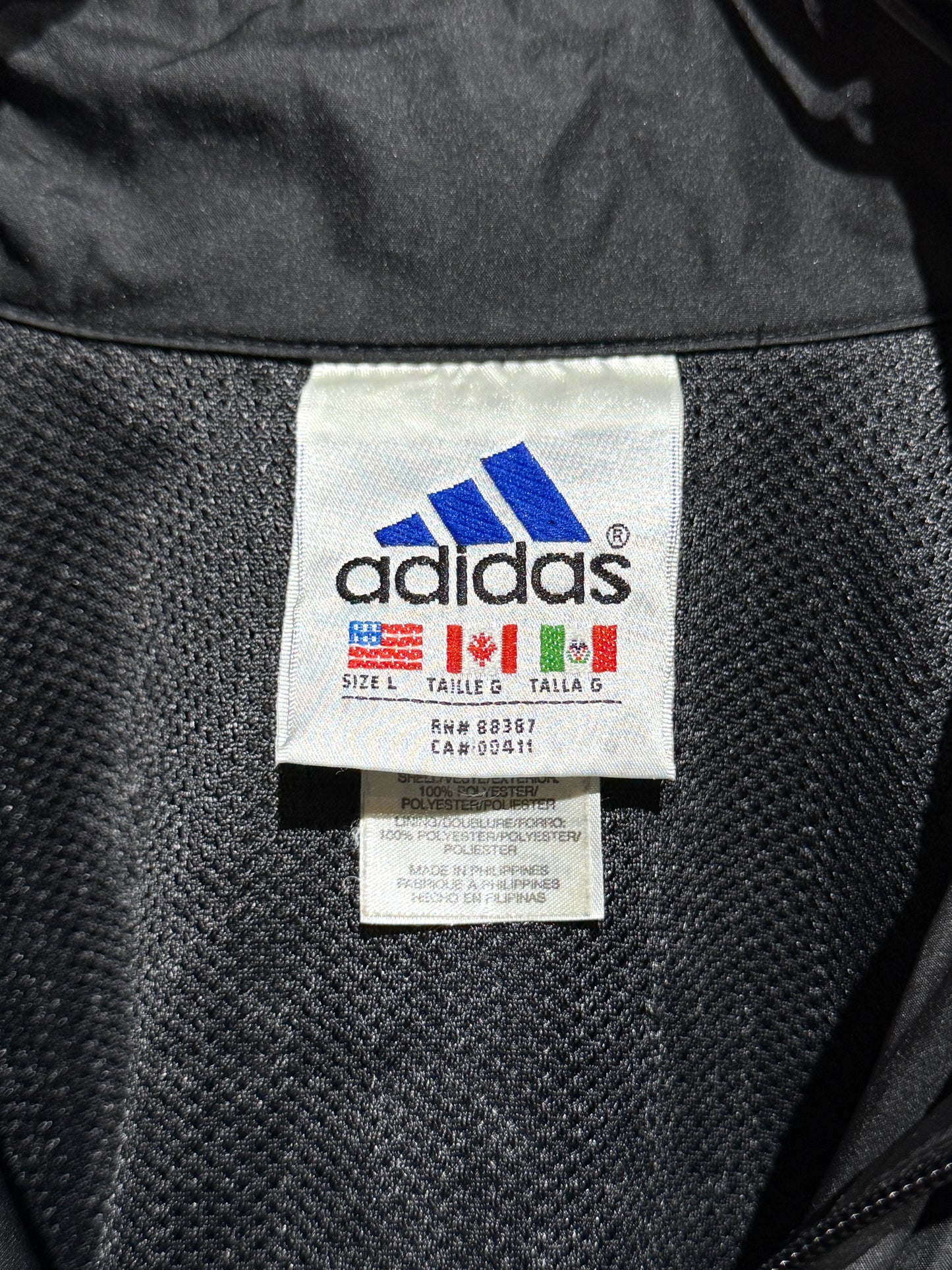 90's Vintage Adidas Lightweight Nylon Jacket