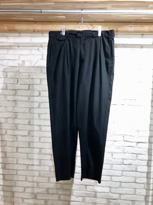 Old Poplin Wide Slacks