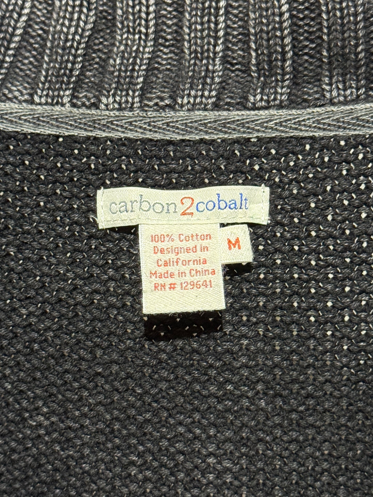 00's Half-zip carbon2cobalt Sweater