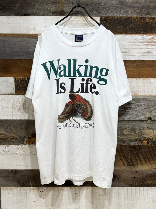 90s Big Ball Sports Walking Is Life. Tee