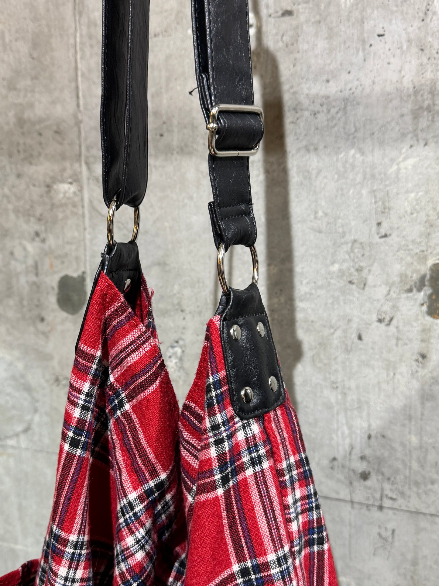 Plaid Shoulder Bag