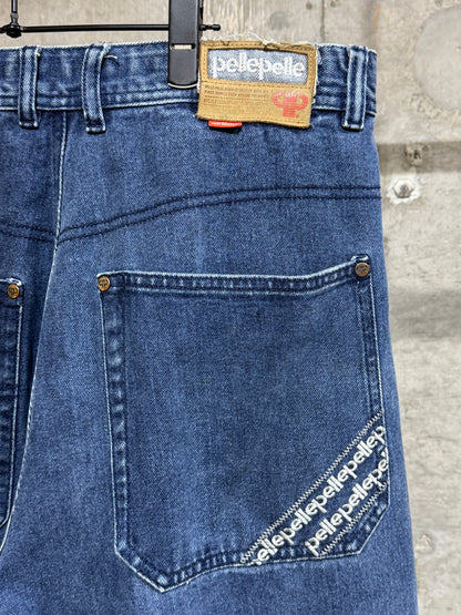 00s Vintage Pelle Pelle Denim Shorts