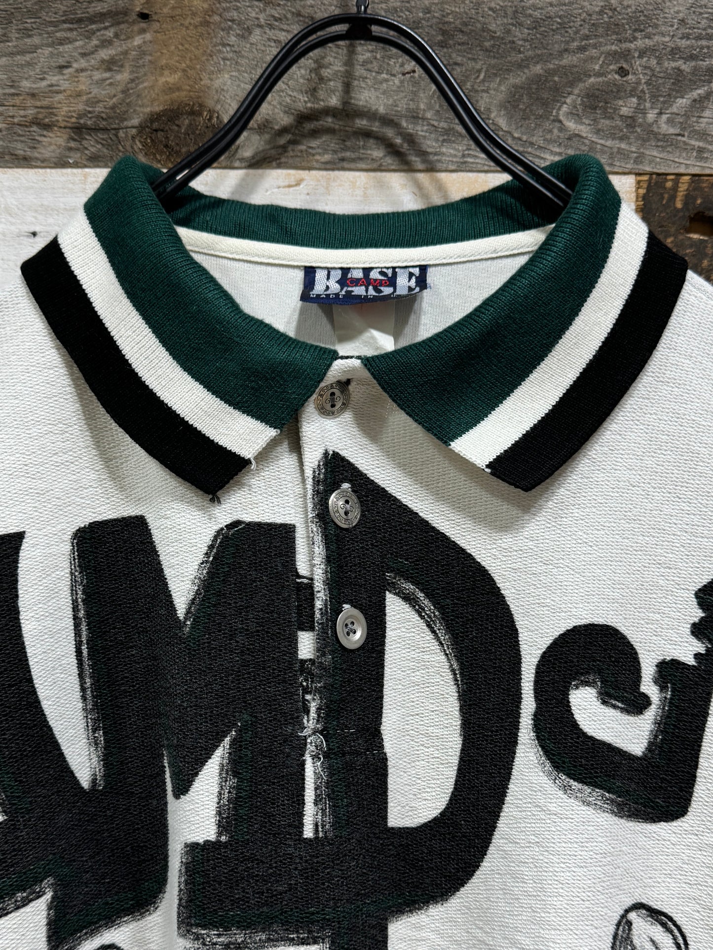 Old "CAMP CITY U KAN !" Polo Shirt