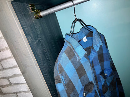 Old Heavy Flannel Check Shirt