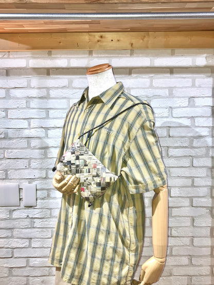 "Columbia" 00s Design Check Shirt