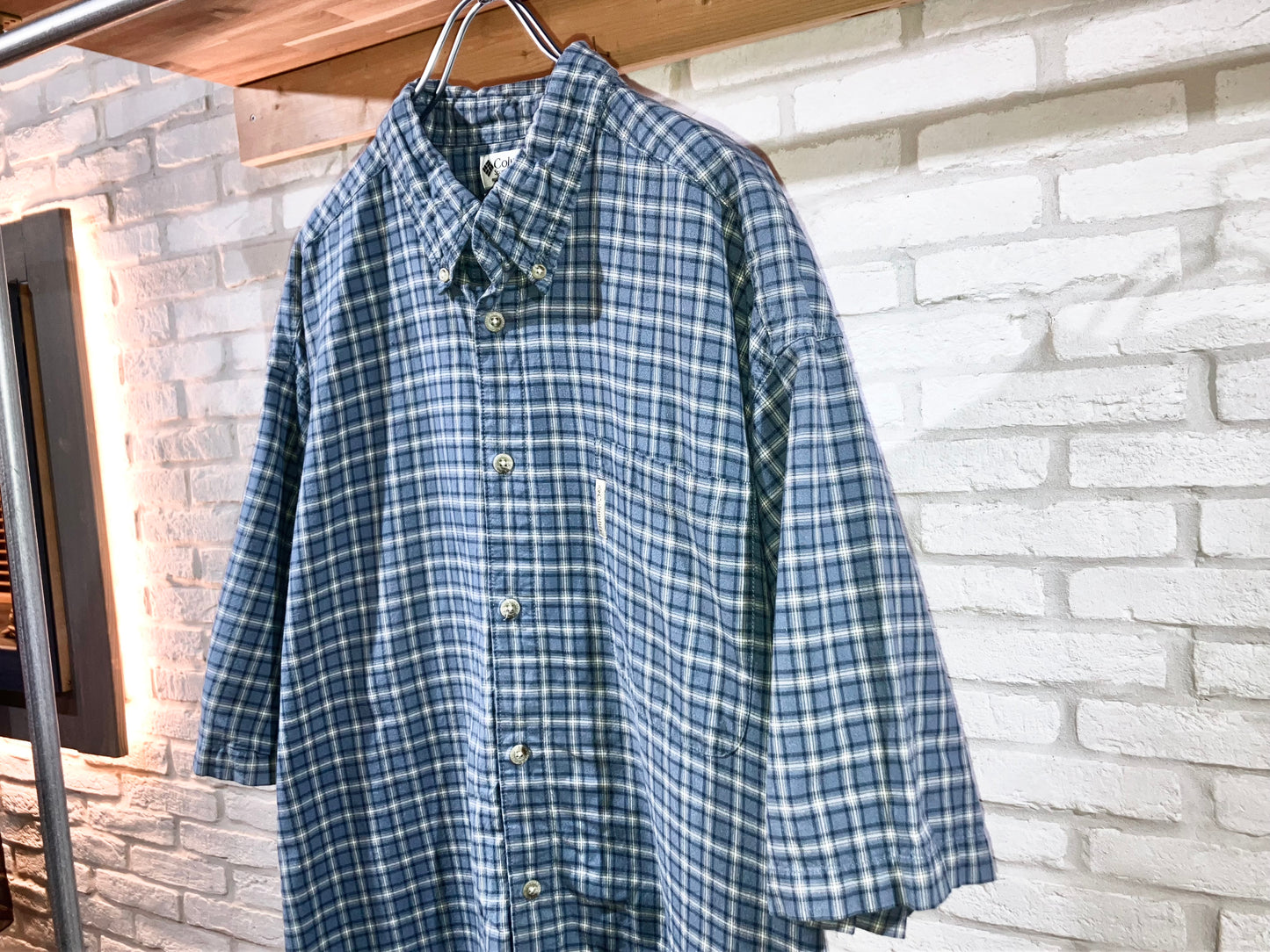 "Columbia" Old Check Shirt