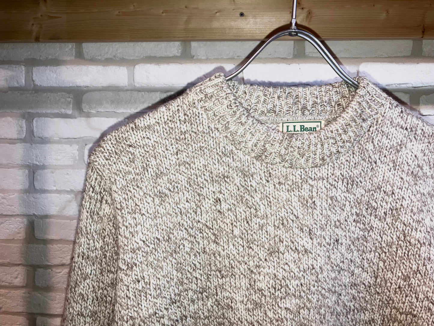 "L.L.Bean" Vintage Melange Knit