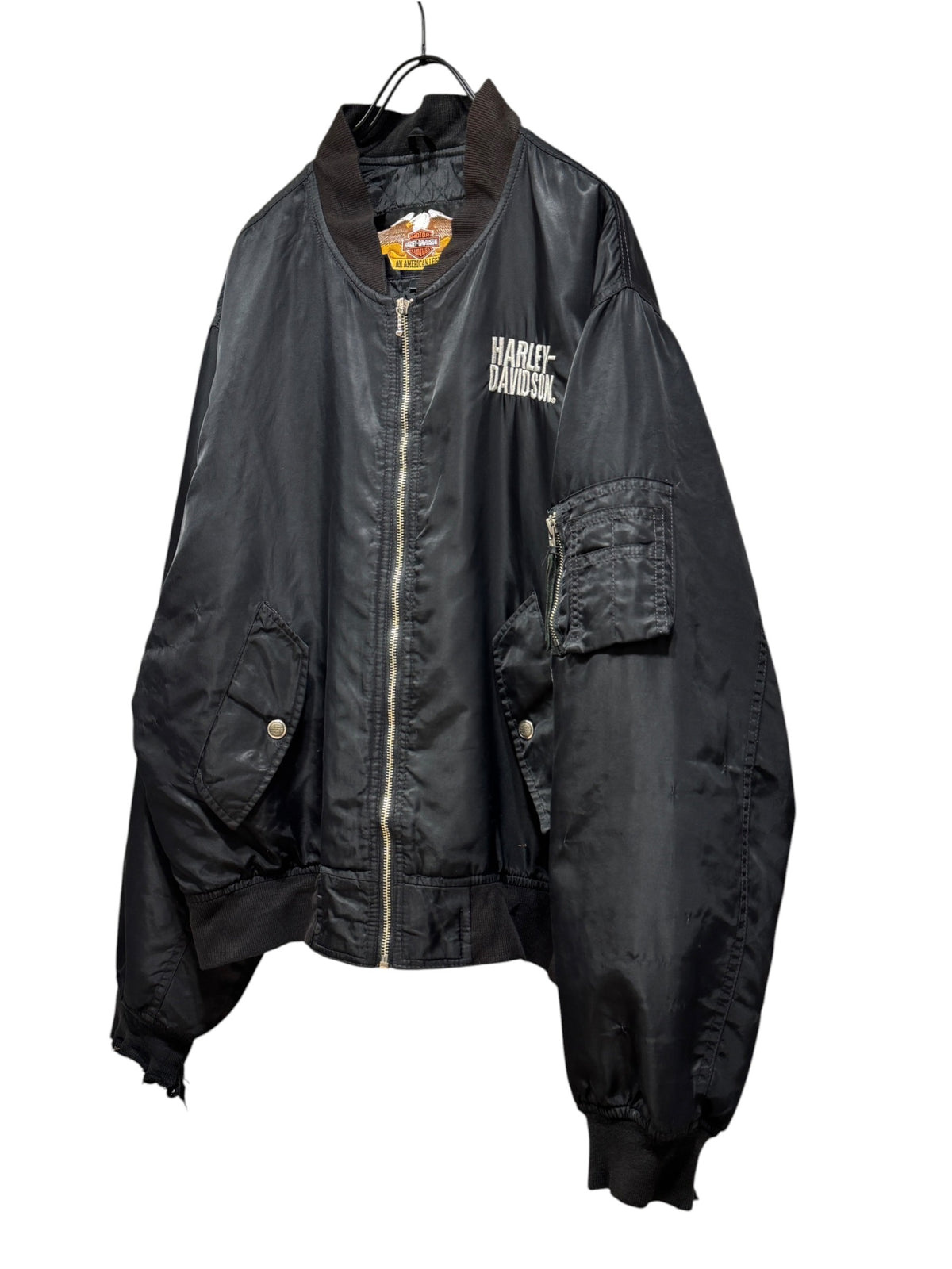 Old Harley Davidson Bomber Jacket