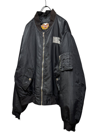 Old Harley Davidson Bomber Jacket